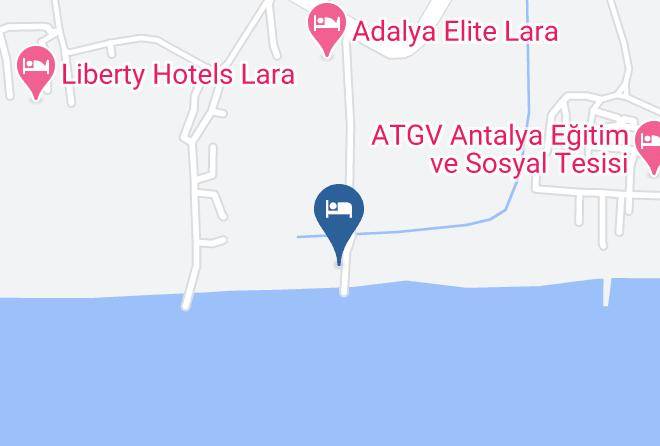 Antalya - Adalya Elite Beach Maps