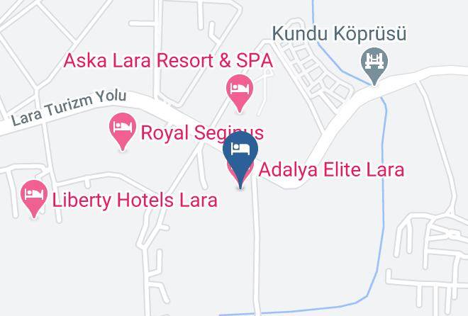 Aksu - Adalya Elite Lara Maps