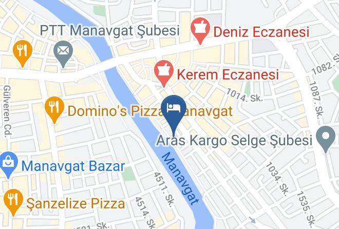 Manavgat - Adalya Oznil Hotel Manavgat Maps