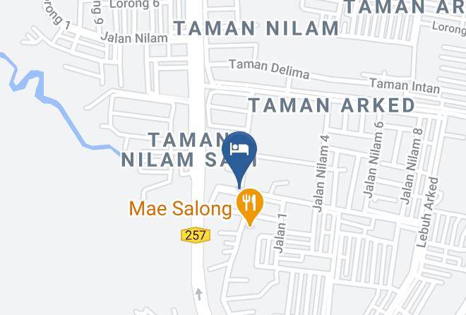 Kuala Muda District - Adam Homestay Sungai Petani Maps
