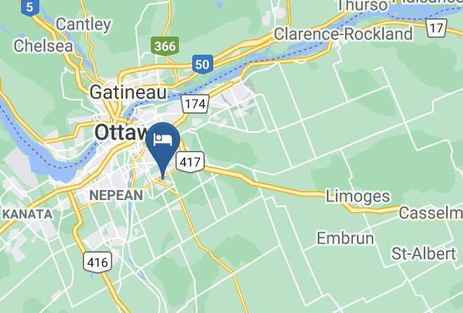 Ottawa - Adam's Airport Inn Maps