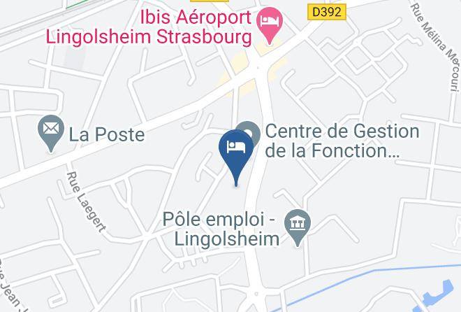 Bas Rhin - Adam's Hotel Maps