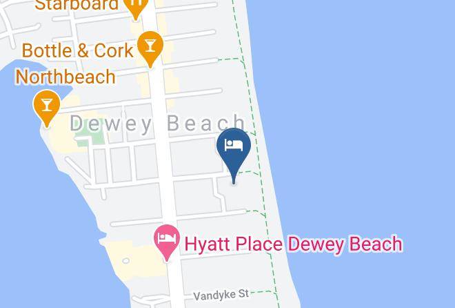 Sussex - Adam's Ocean Front Motel Maps