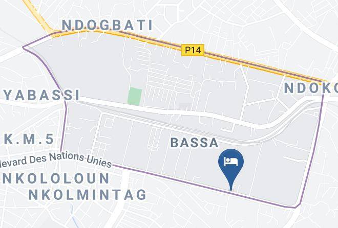 Wouri - Adamaoua Grand Hotel Maps