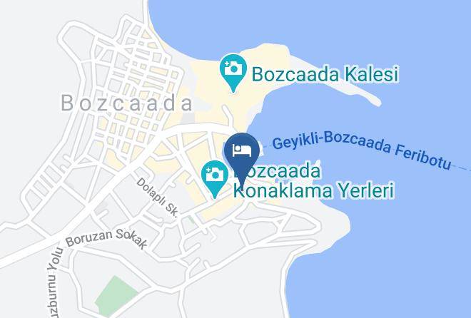 Bozcaada - Adamarin Otel Maps