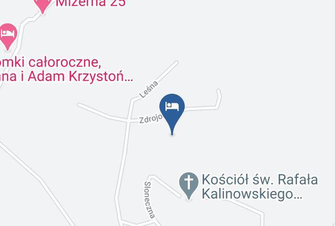 Nowotarski - Adamcykowka Noclegi Pokoje Agroturystyka Maria Jandura Maps