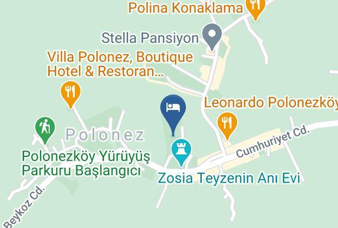 Polonezkoyu - Adampol Otel Maps