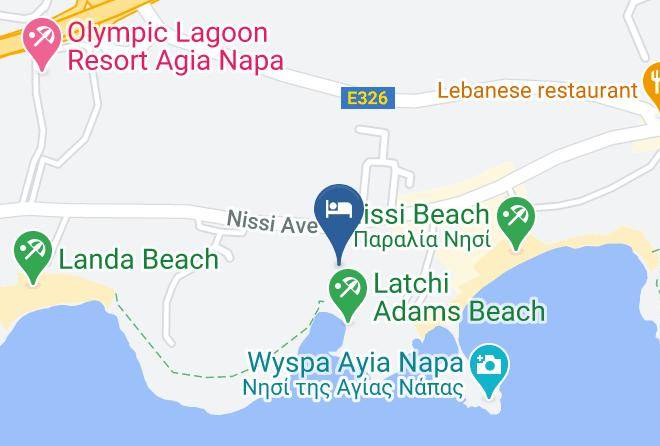 Cyprus - Adams Beach Deluxe Wing Maps