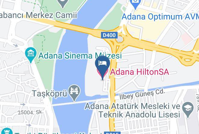 Yuregir - Adana Hiltonsa Maps