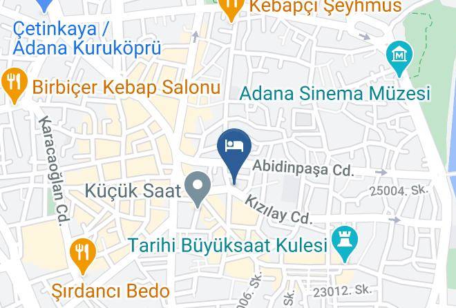 Seyhan - Adana Saray Otel Maps