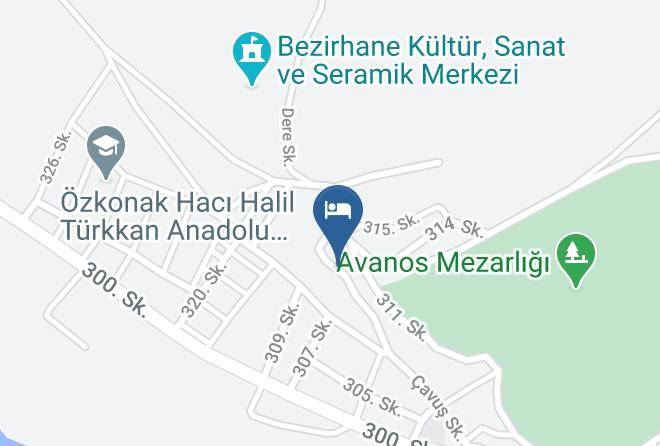Avanos - Adanos Konuk Evi Maps