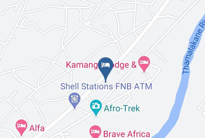 Ngamiland East - Adansonia Hotel Maps