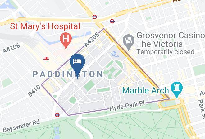 London - Adare Hotel Maps