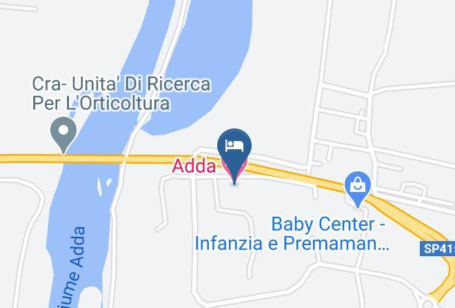 Cremona - Adda Hotel Maps