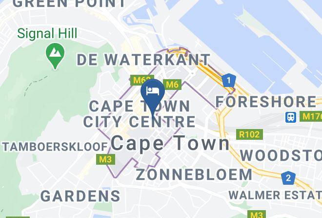 City Of Cape Town - Adderley Hotel Maps
