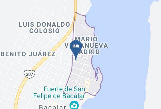 Bacalar - Ade Hotel Bacalar Maps