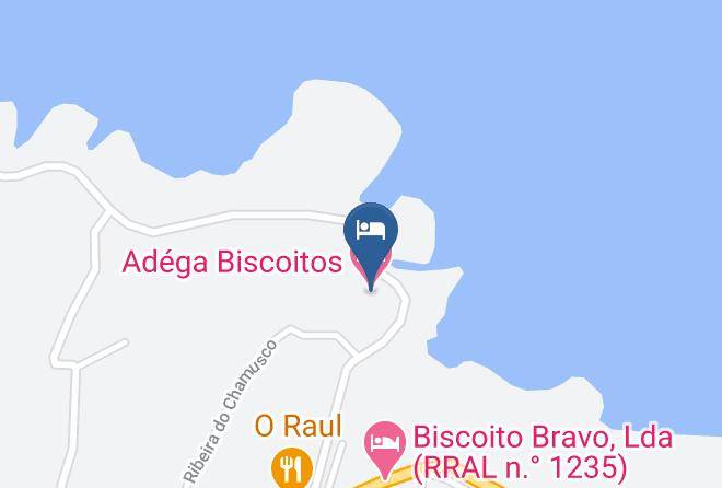 Praia Da Vitoria - Adega Biscoitos Maps