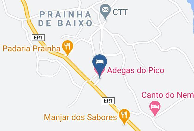 Sao Roque Do Pico - Adegas Do Pico Maps
