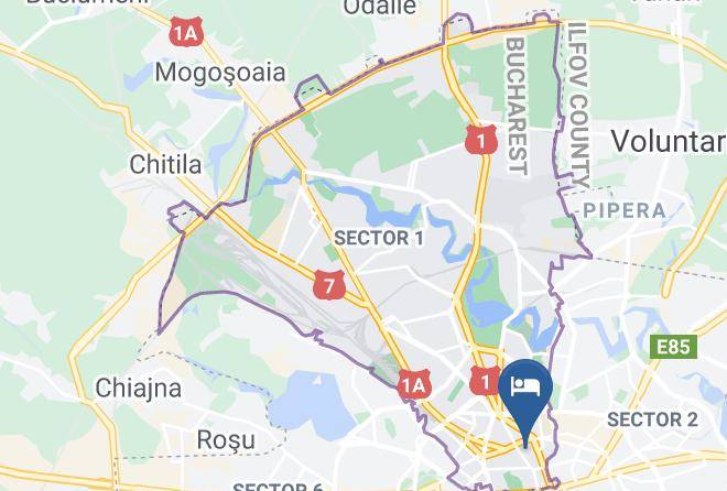 Bucharest - Adela Accommodation Maps