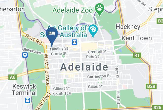 Adelaide - Adelaide Backpackers Hindley Street Maps