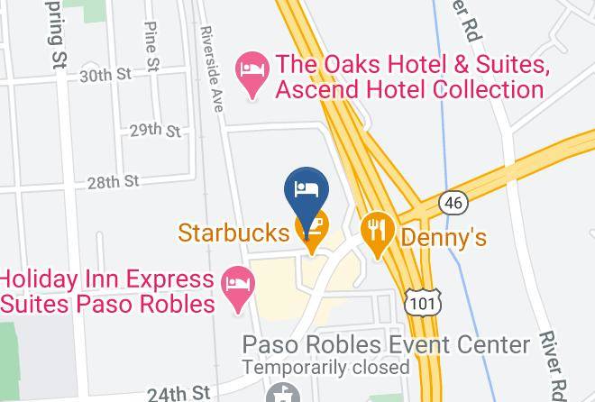 San Luis Obispo - Adelaide Inn Maps