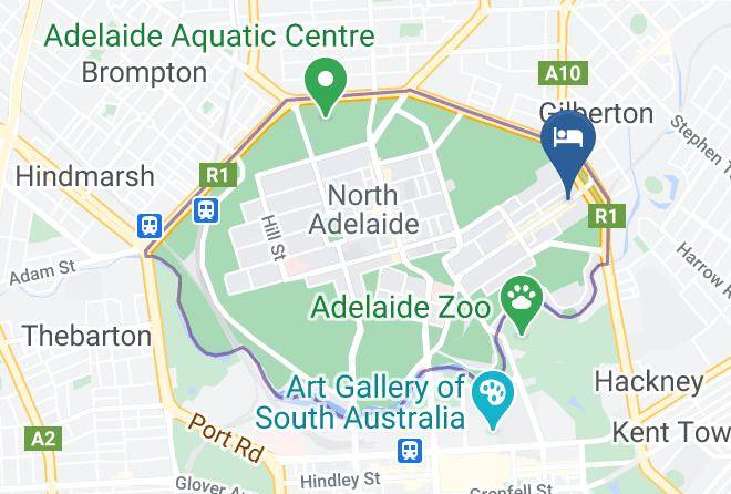 Adelaide - Comfort Hotel Adelaide Meridien Maps