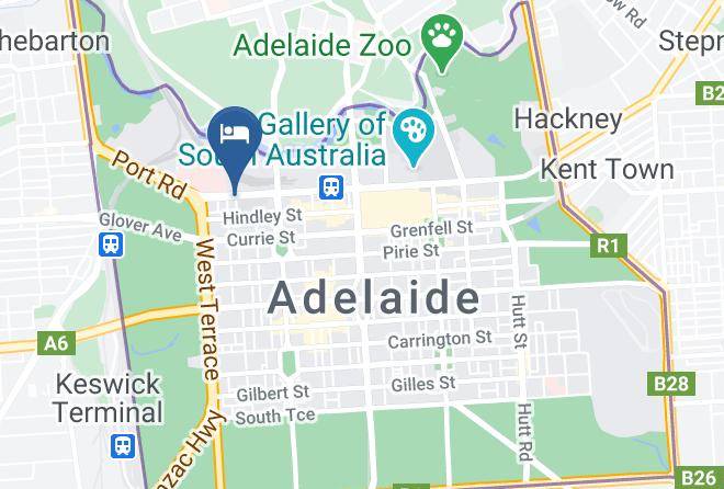Adelaide - Adelaide Riviera Hotel Maps