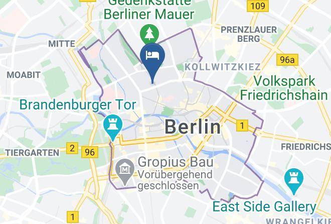 Stadt Berlin - Adelante Boutique Hotel Maps