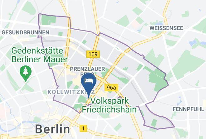 Stadt Berlin - Hotel Adele Berlin Maps