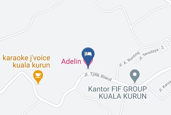 Gunung Mas Regency - Adelin Hotel Maps