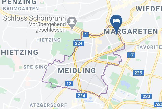 Vienna Meidling - Adelin Pension Und Zimmervermietung Maps