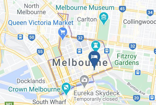 Melbourne - Adelphi Hotel Maps