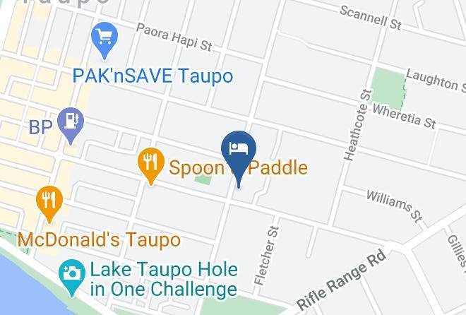Taupo - Adelphi Motel Maps