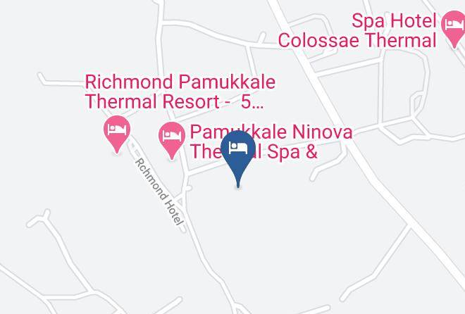 Pamukkale - Adempira Termal & Spa Hotel Maps