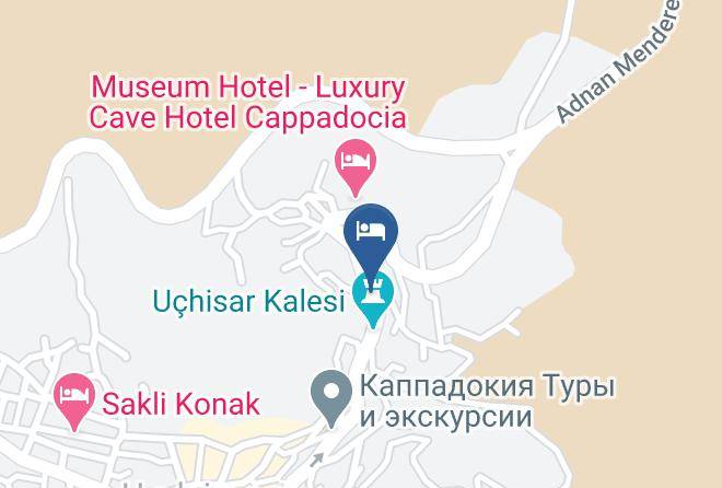 Nevsehir - Aden Hotel Cappadocia Maps