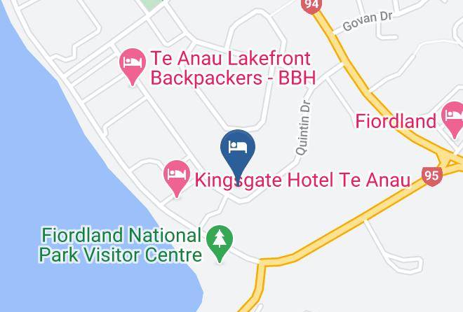 Te Anau - Aden Motel Maps