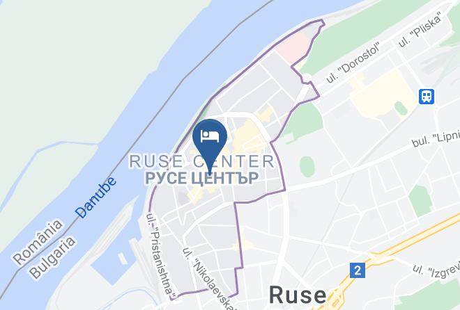 Ruse Tsentar - Adeo Hotel Maps