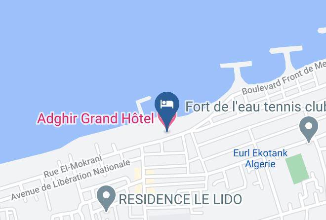 Algeria - Adghir Grand Hotel Maps
