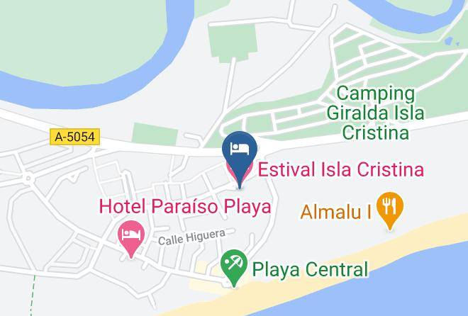 Huelva - Estival Isla Cristina Maps