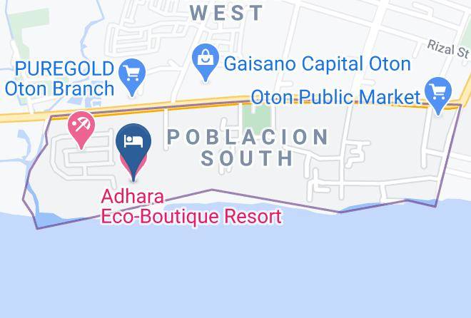 Iloilo - Adhara Eco Boutique Resort Maps