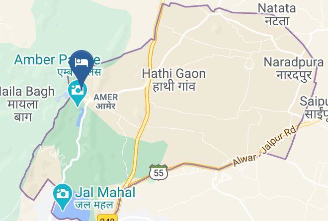 Jaipur - Adhbhut Hotel Jaipur Maps