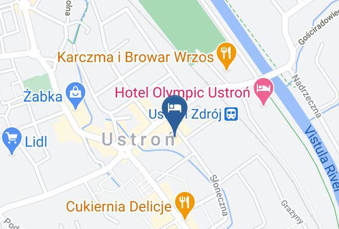 Cieszynski - Adi Pokoje Goscinne Maps