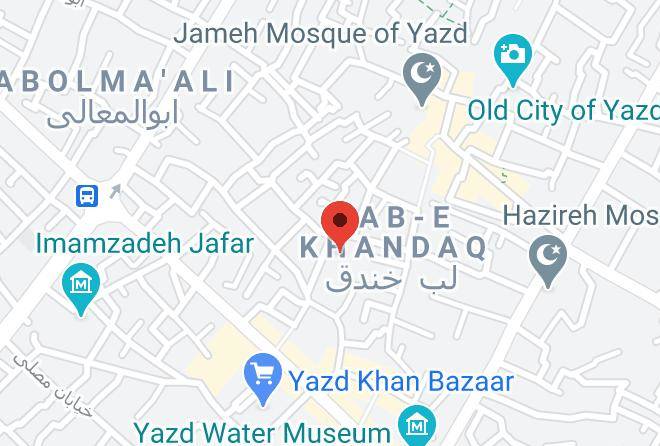 Yazd - Adib Al Mamalek Hotel Maps