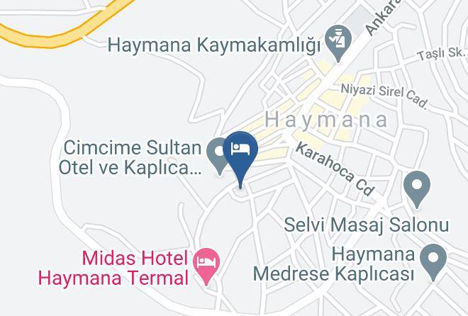 Haymana - Adiguzel Termal Otel Maps