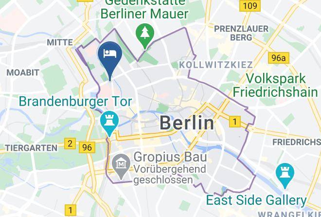 Stadt Berlin - Adina Apartment Hotel Berlin Mitte Maps