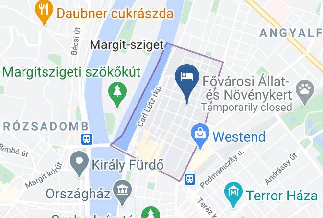 Budapest 13 Kerulet - Adina Apartment Hotel Budapest Maps