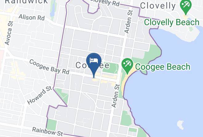 Randwick - Adina Apartment Hotel Coogee Sydney Maps