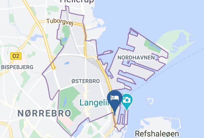 Kobenhavn - Adina Apartment Hotel Copenhagen Maps