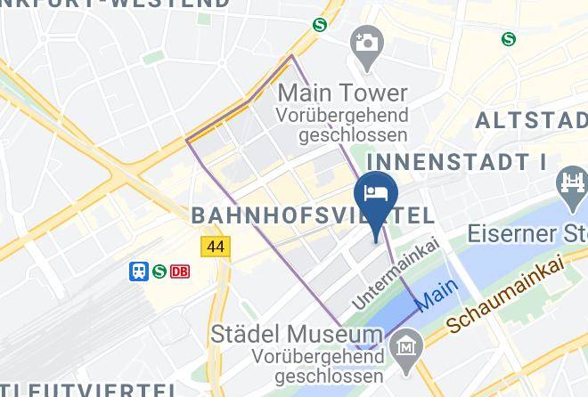 Frankfurt Am Main - Adina Apartment Hotel Frankfurt Neue Oper Maps