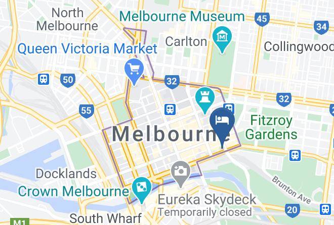 Melbourne - Adina Apartment Hotel On Flinders Maps